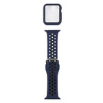 Bộ dây đồng hồ thay thế silicone + ốp bảo vệ kèm miếng dán màn hình cho Apple Watch Series, 3 & 2 & 1 38mm, Dành cho Apple Watch Series 6 / 5 / 4 / Watch SE 40mm