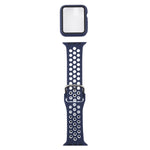 Bộ dây đồng hồ thay thế silicone + ốp bảo vệ kèm miếng dán màn hình cho Apple Watch Series, 3 & 2 & 1 38mm, Dành cho Apple Watch Series 6 / 5 / 4 / Watch SE 40mm