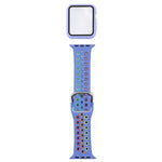 Bộ dây đồng hồ thay thế silicone + ốp bảo vệ kèm miếng dán màn hình cho Apple Watch Series, 3 & 2 & 1 38mm, Dành cho Apple Watch Series 6 / 5 / 4 / Watch SE 40mm
