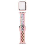 Bộ dây đồng hồ thay thế silicone + ốp bảo vệ kèm miếng dán màn hình cho Apple Watch Series, 3 & 2 & 1 38mm, Dành cho Apple Watch Series 6 / 5 / 4 / Watch SE 40mm