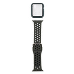 Bộ dây đồng hồ thay thế silicone + ốp bảo vệ kèm miếng dán màn hình cho Apple Watch Series, 3 & 2 & 1 38mm, Dành cho Apple Watch Series 6 / 5 / 4 / Watch SE 40mm