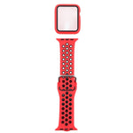 Bộ dây đồng hồ thay thế silicone + ốp bảo vệ kèm miếng dán màn hình cho Apple Watch Series, 3 & 2 & 1 38mm, Dành cho Apple Watch Series 6 / 5 / 4 / Watch SE 40mm