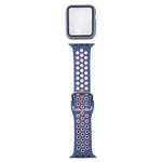 Bộ dây đồng hồ thay thế silicone + ốp bảo vệ kèm miếng dán màn hình cho Apple Watch Series, 3 & 2 & 1 38mm, Dành cho Apple Watch Series 6 / 5 / 4 / Watch SE 40mm