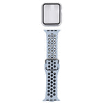 Bộ dây đồng hồ thay thế silicone + ốp bảo vệ kèm miếng dán màn hình cho Apple Watch Series, 3 & 2 & 1 38mm, Dành cho Apple Watch Series 6 / 5 / 4 / Watch SE 40mm
