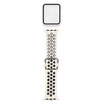 Bộ dây đồng hồ thay thế silicone + ốp bảo vệ kèm miếng dán màn hình cho Apple Watch Series, 3 & 2 & 1 38mm, Dành cho Apple Watch Series 6 / 5 / 4 / Watch SE 40mm