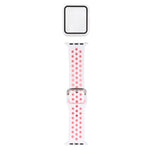 Bộ dây đồng hồ thay thế silicone + ốp bảo vệ kèm miếng dán màn hình cho Apple Watch Series, 3 & 2 & 1 38mm, Dành cho Apple Watch Series 6 / 5 / 4 / Watch SE 40mm