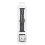Bộ dây đồng hồ thay thế silicone + ốp bảo vệ kèm miếng dán màn hình cho Apple Watch Series, 3 & 2 & 1 42mm, cho Apple Watch Series 6 / 5 / 4 / Watch SE 44mm