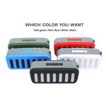 Loa Bluetooth NewRixing NR-2013 TWS hình ống xả xe hơi