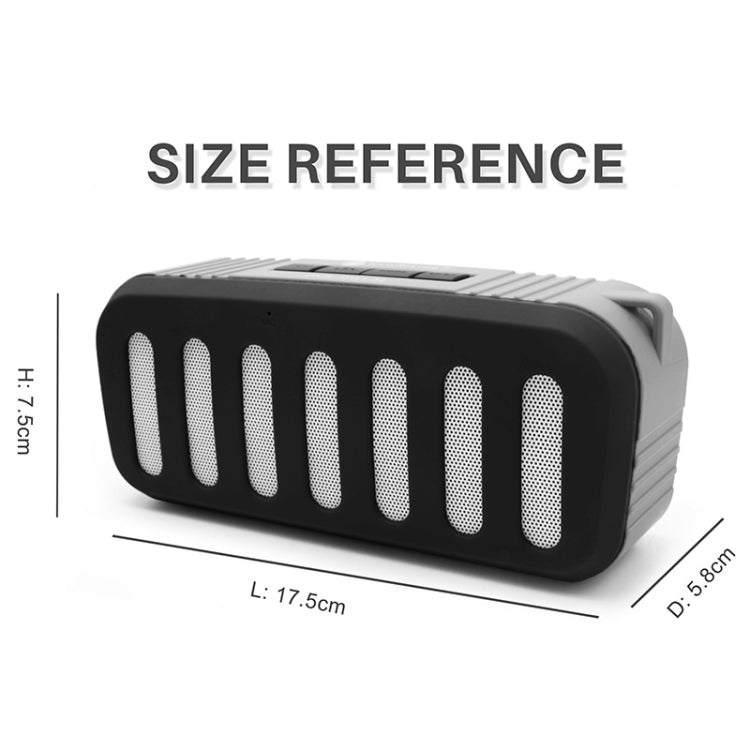 Loa Bluetooth NewRixing NR-2013 TWS hình ống xả xe hơi