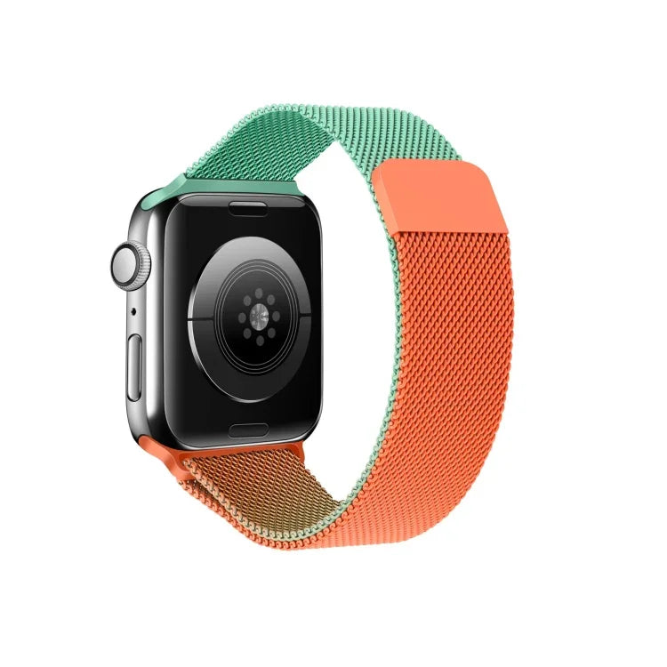 Dây đồng hồ thay thế Milan màu chuyển sắc cho Apple Watch Series, 7 41mm/6&SE&5&4 40mm/3&2&1 38mm, 7 45mm/6&SE&5&4 44mm/3&2&1 42mm
