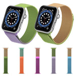 Dây đồng hồ thay thế Milan màu chuyển sắc cho Apple Watch Series, 7 41mm/6&SE&5&4 40mm/3&2&1 38mm, 7 45mm/6&SE&5&4 44mm/3&2&1 42mm