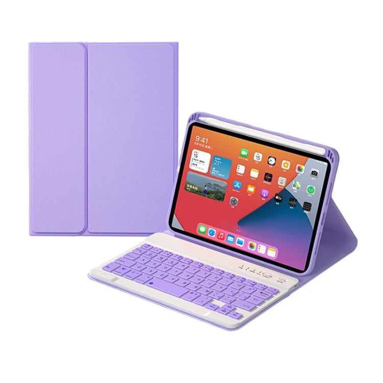 Bao da bàn phím Bluetooth tháo rời phím vuông HK006 kèm giá đỡ cho iPad mini 6, HK006