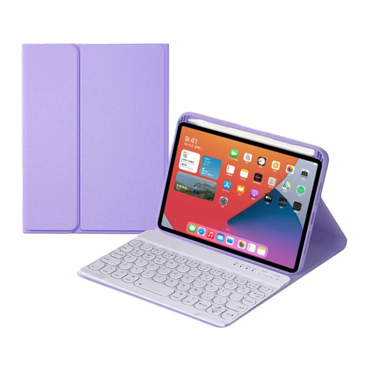 Bao da bàn phím Bluetooth tháo rời phím tròn HY006 kèm giá đỡ cho iPad mini 6, HY006