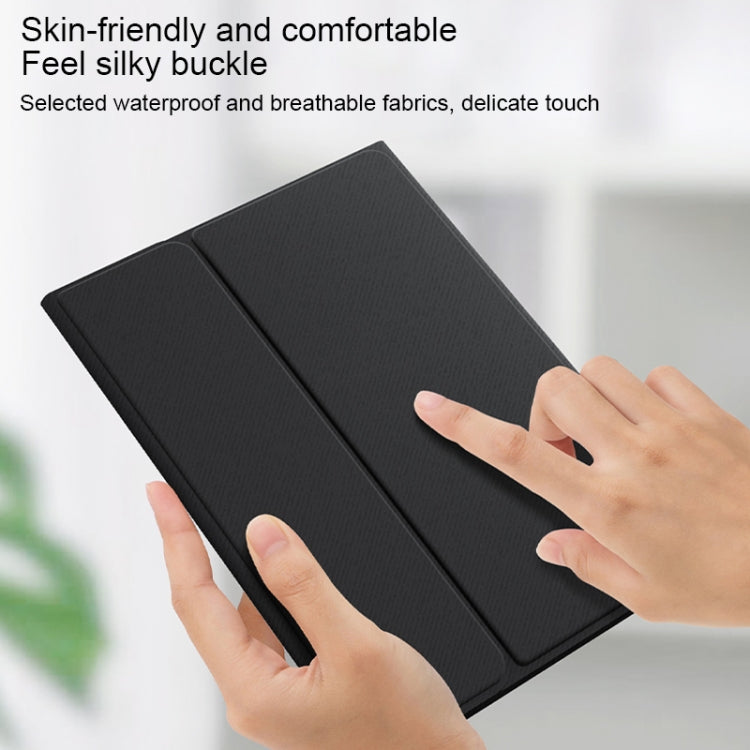 Bao da bàn phím Bluetooth tháo rời phím tròn HY006D có đèn nền màu & giá đỡ cho iPad mini 6, HY006D