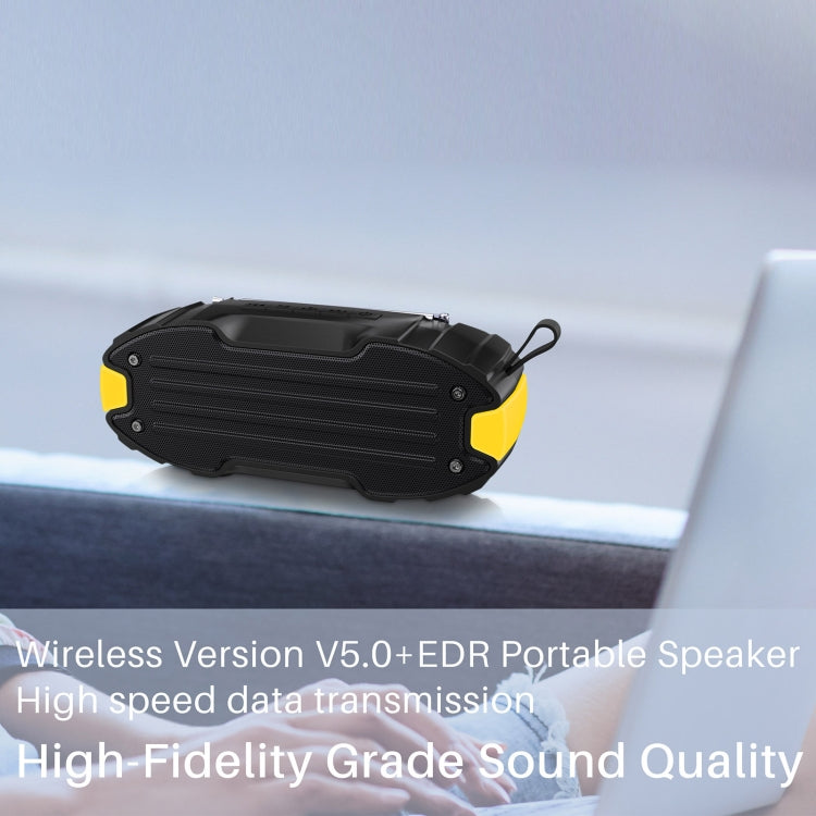 Loa Bluetooth ngoài trời TWS New Rixing NR-907FM, hỗ trợ gọi rảnh tay / FM, có tay cầm và ăng-ten, NR-907FM (cam), NR-907FM (đen), NR-907FM (đỏ), NR-907FM (vàng), NR-906 (xanh dương)