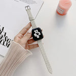 Dây đồng hồ thay thế da caro cho Apple Watch Series, 7 41mm/6&SE&5&4 40mm/3&2&1 38mm, 7 45mm/6&SE&5&4 44mm/3&2&1 42mm