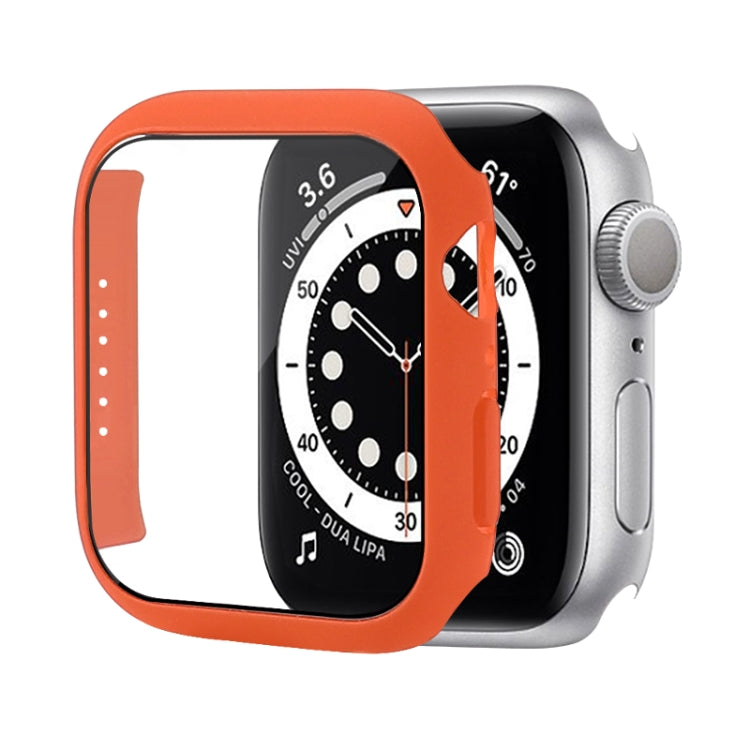 Ốp bảo vệ PC chống sốc kèm kính cường lực, dành cho Apple Watch Series 9 / 8 / 7 41mm, dành cho Apple Watch Series 9 / 8 / 7 45mm, dành cho Apple Watch Series 8 / 7 41mm