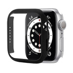 Ốp bảo vệ PC chống sốc kèm kính cường lực, dành cho Apple Watch Series 9 / 8 / 7 41mm, dành cho Apple Watch Series 9 / 8 / 7 45mm, dành cho Apple Watch Series 8 / 7 41mm