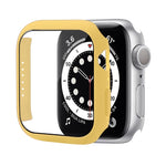 Ốp bảo vệ PC chống sốc kèm kính cường lực, dành cho Apple Watch Series 9 / 8 / 7 41mm, dành cho Apple Watch Series 9 / 8 / 7 45mm, dành cho Apple Watch Series 8 / 7 41mm
