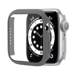 Ốp bảo vệ PC chống sốc kèm kính cường lực, dành cho Apple Watch Series 9 / 8 / 7 41mm, dành cho Apple Watch Series 9 / 8 / 7 45mm, dành cho Apple Watch Series 8 / 7 41mm