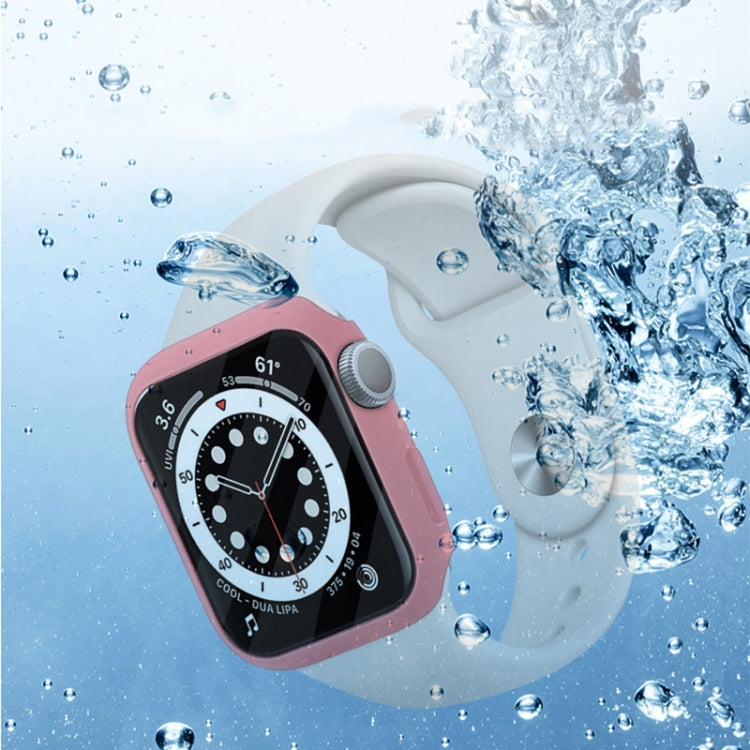 Ốp bảo vệ PC chống sốc kèm kính cường lực, dành cho Apple Watch Series 9 / 8 / 7 41mm, dành cho Apple Watch Series 9 / 8 / 7 45mm, dành cho Apple Watch Series 8 / 7 41mm