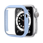 Ốp bảo vệ PC chống sốc kèm kính cường lực, dành cho Apple Watch Series 9 / 8 / 7 41mm, dành cho Apple Watch Series 9 / 8 / 7 45mm, dành cho Apple Watch Series 8 / 7 41mm