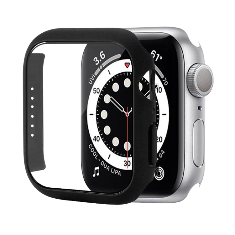 Ốp bảo vệ PC chống sốc kèm kính cường lực, dành cho Apple Watch Series 9 / 8 / 7 41mm, dành cho Apple Watch Series 9 / 8 / 7 45mm, dành cho Apple Watch Series 8 / 7 41mm