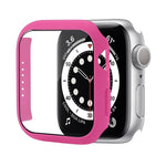 Ốp bảo vệ PC chống sốc kèm kính cường lực, dành cho Apple Watch Series 9 / 8 / 7 41mm, dành cho Apple Watch Series 9 / 8 / 7 45mm, dành cho Apple Watch Series 8 / 7 41mm