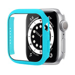 Ốp bảo vệ PC chống sốc kèm kính cường lực, dành cho Apple Watch Series 9 / 8 / 7 41mm, dành cho Apple Watch Series 9 / 8 / 7 45mm, dành cho Apple Watch Series 8 / 7 41mm