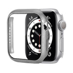 Ốp bảo vệ PC chống sốc kèm kính cường lực, dành cho Apple Watch Series 9 / 8 / 7 41mm, dành cho Apple Watch Series 9 / 8 / 7 45mm, dành cho Apple Watch Series 8 / 7 41mm