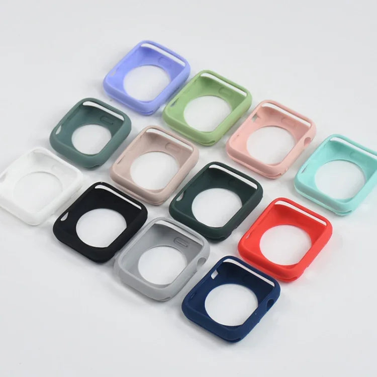 Ốp bảo vệ silicone chống sốc toàn diện, dành cho Apple Watch Series 3 & 2 & 1 38mm