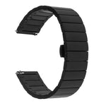 Dây đeo thay thế thép một hạt với khóa bướm cho đồng hồ thông minh Samsung, 18mm, 20mm, 22mm