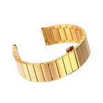 Dây đeo thay thế thép một hạt với khóa bướm cho đồng hồ thông minh Samsung, 18mm, 20mm, 22mm