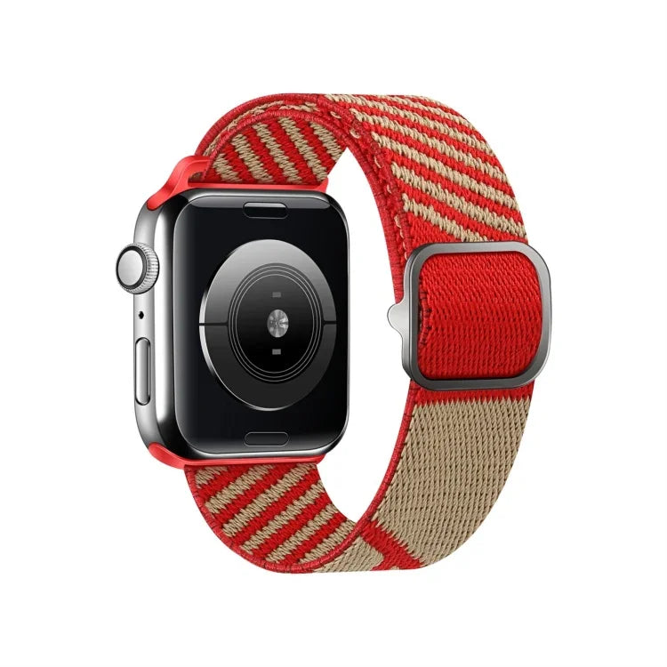 Dây đồng hồ thay thế bện nylon hai màu cho Apple Watch Series, 7 41mm / 6&SE&5&4 40mm / 3&2&1 38mm, 7 45mm / 6&SE&5&4 44mm / 3&2&1 42mm