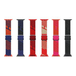 Dây đồng hồ thay thế bện nylon hai màu cho Apple Watch Series, 7 41mm / 6&SE&5&4 40mm / 3&2&1 38mm, 7 45mm / 6&SE&5&4 44mm / 3&2&1 42mm
