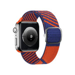 Dây đồng hồ thay thế bện nylon hai màu cho Apple Watch Series, 7 41mm / 6&SE&5&4 40mm / 3&2&1 38mm, 7 45mm / 6&SE&5&4 44mm / 3&2&1 42mm