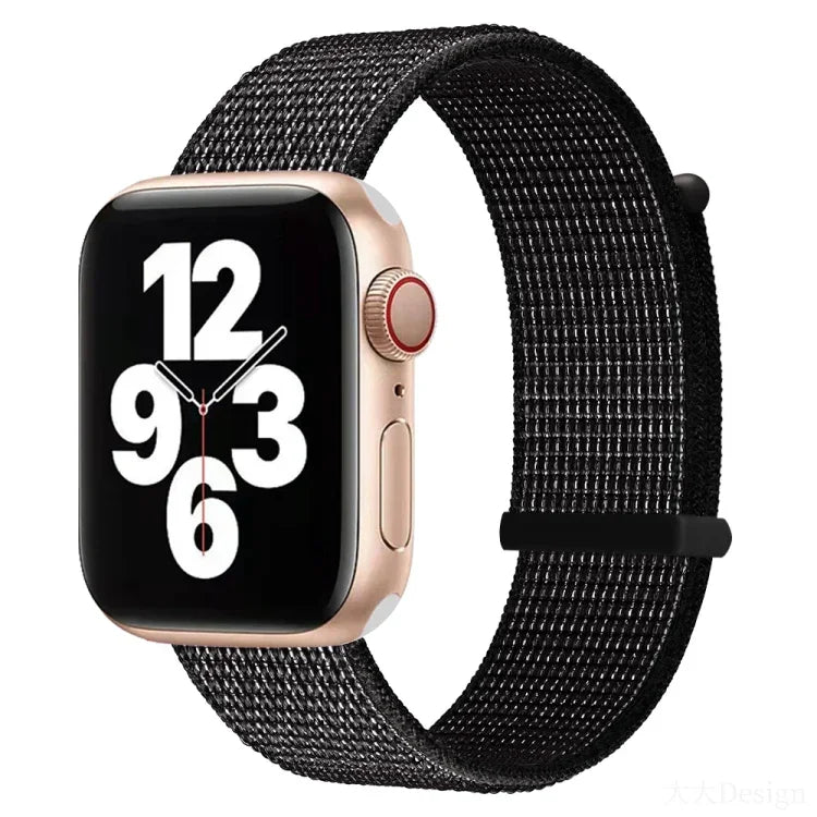 Dây đồng hồ thay thế hai phần khóa dán cho Apple Watch Series, 7 41mm / 6&SE&5&4 40mm / 3&2&1 38mm, 7 45mm / 6&SE&5&4 44mm / 3&2&1 42mm