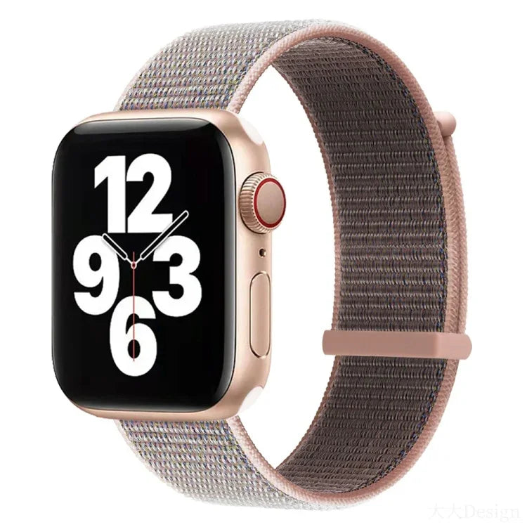 Dây đồng hồ thay thế hai phần khóa dán cho Apple Watch Series, 7 41mm / 6&SE&5&4 40mm / 3&2&1 38mm, 7 45mm / 6&SE&5&4 44mm / 3&2&1 42mm