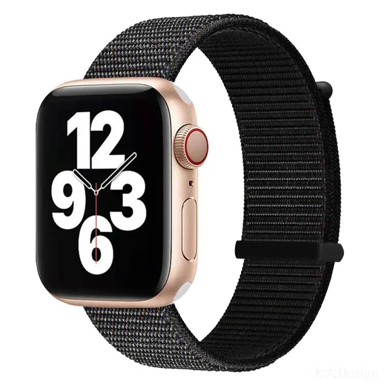 Dây đồng hồ thay thế hai phần khóa dán cho Apple Watch Series, 7 41mm / 6&SE&5&4 40mm / 3&2&1 38mm, 7 45mm / 6&SE&5&4 44mm / 3&2&1 42mm
