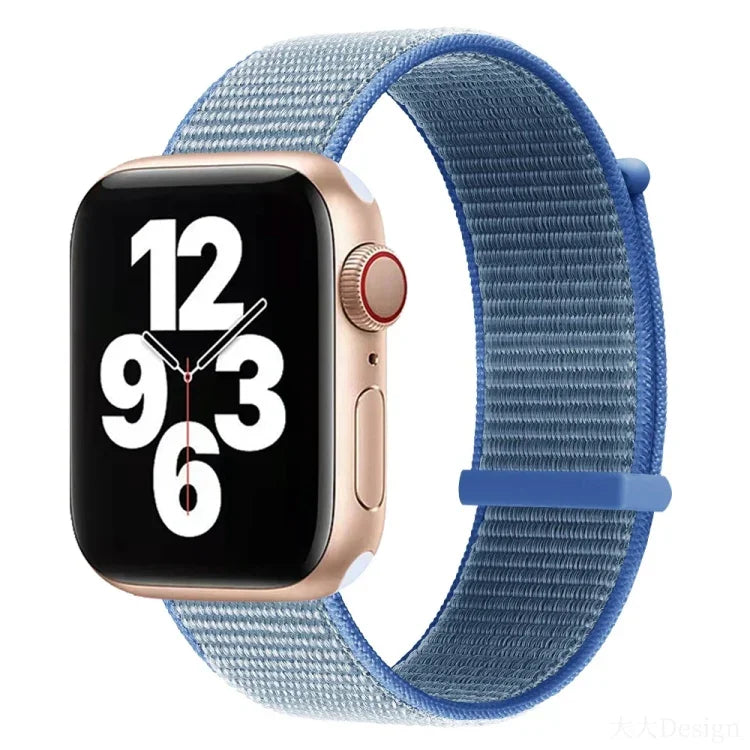 Dây đồng hồ thay thế hai phần khóa dán cho Apple Watch Series, 7 41mm / 6&SE&5&4 40mm / 3&2&1 38mm, 7 45mm / 6&SE&5&4 44mm / 3&2&1 42mm