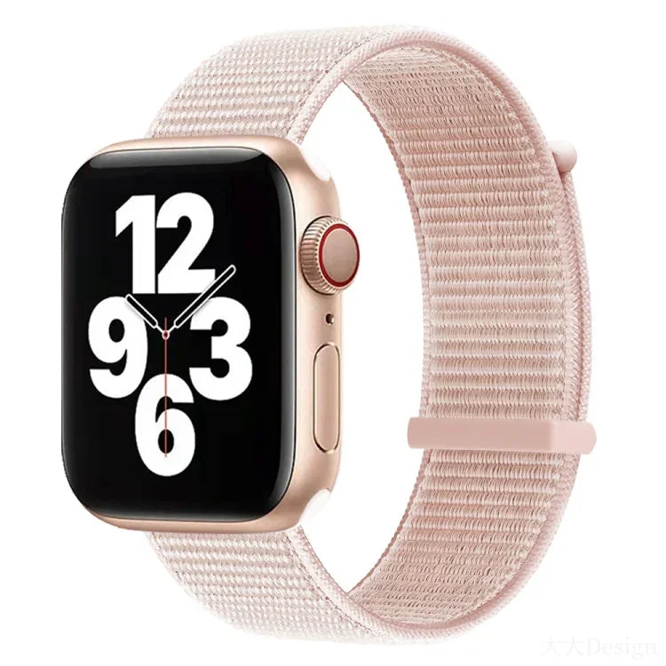 Dây đồng hồ thay thế hai phần khóa dán cho Apple Watch Series, 7 41mm / 6&SE&5&4 40mm / 3&2&1 38mm, 7 45mm / 6&SE&5&4 44mm / 3&2&1 42mm