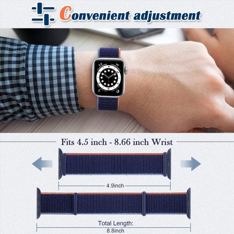 Dây đồng hồ thay thế hai phần khóa dán cho Apple Watch Series, 7 41mm / 6&SE&5&4 40mm / 3&2&1 38mm, 7 45mm / 6&SE&5&4 44mm / 3&2&1 42mm
