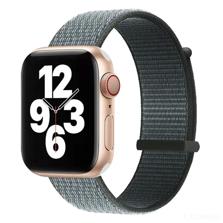 Dây đồng hồ thay thế hai phần khóa dán cho Apple Watch Series, 7 41mm / 6&SE&5&4 40mm / 3&2&1 38mm, 7 45mm / 6&SE&5&4 44mm / 3&2&1 42mm