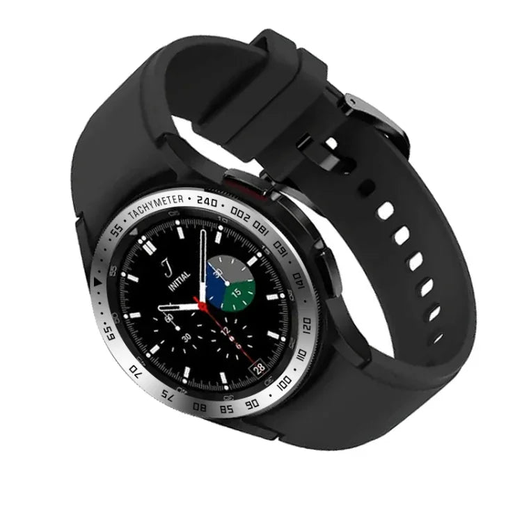 Vòng viền thép cho đồng hồ thông minh, Phiên bản E, dành cho Samsung Galaxy Watch4 Classic 42mm, dành cho Samsung Galaxy Watch4 Classic 46mm