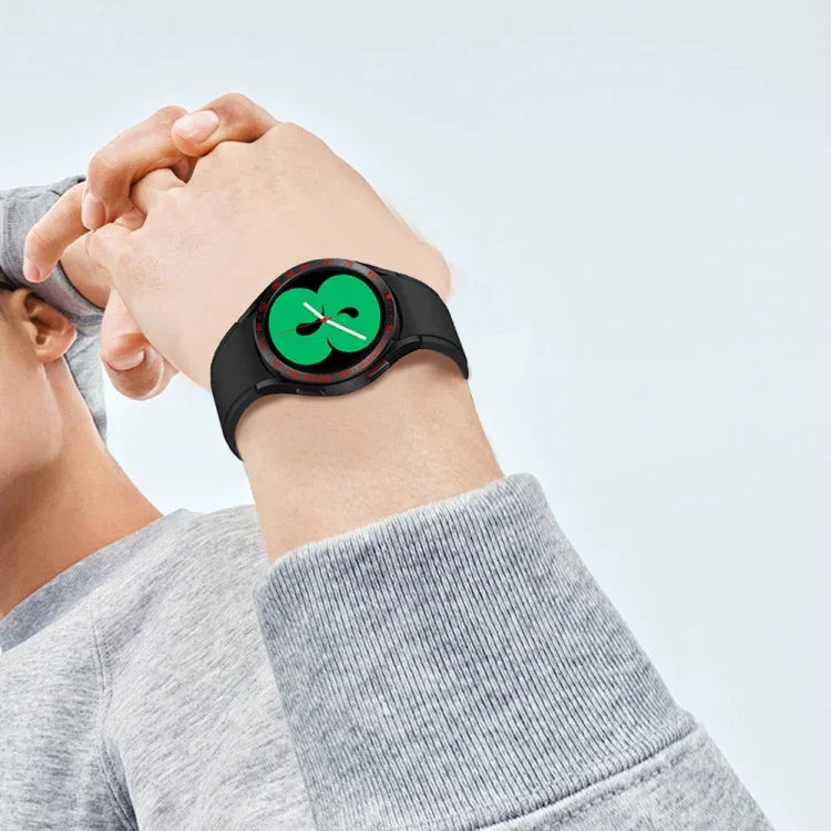 Vòng viền thép cho đồng hồ thông minh, Phiên bản E, dành cho Samsung Galaxy Watch4 Classic 42mm, dành cho Samsung Galaxy Watch4 Classic 46mm