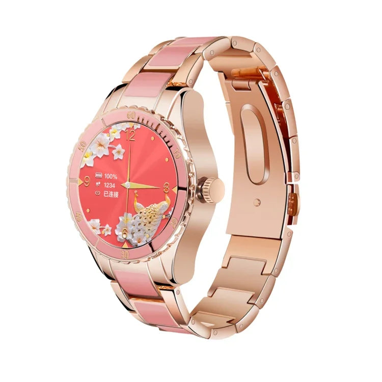 Vòng đeo tay thông minh màn hình cảm ứng 1.09 inch Z73, Hỗ trợ theo dõi giấc ngủ / Theo dõi nhịp tim / Điều khiển giọng nói / Nhắc nhở chu kỳ kinh nguyệt nữ