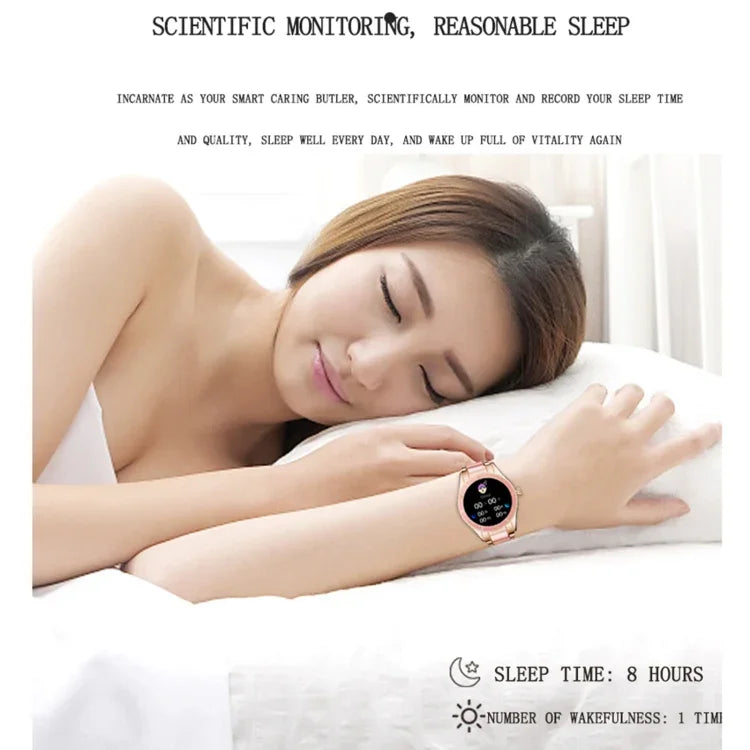 Vòng đeo tay thông minh màn hình cảm ứng 1.09 inch Z73, Hỗ trợ theo dõi giấc ngủ / Theo dõi nhịp tim / Điều khiển giọng nói / Nhắc nhở chu kỳ kinh nguyệt nữ