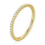 Nhẫn nữ kim cương phù thủy thời trang bạc Sterling S925, size 6, 7, 8