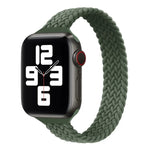 Dây đồng hồ thay thế bện nylon vòng eo nhỏ đơn cho Apple Watch Series, XS 130mm, XS 135mm, 7 41mm / 6&SE&5&4 40mm / 3&2&1 38mm