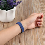 Dây đồng hồ thay thế bện nylon vòng eo nhỏ đơn cho Apple Watch Series, XS 130mm, XS 135mm, 7 41mm / 6&SE&5&4 40mm / 3&2&1 38mm